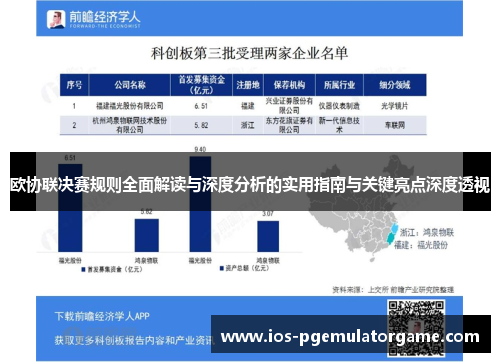 欧协联决赛规则全面解读与深度分析的实用指南与关键亮点深度透视 欧协联决赛规则全面解读与深度分析的实用指南与关键亮点深度透视