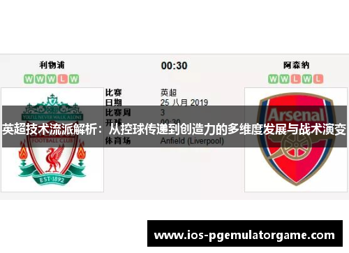英超技术流派解析:从控球传递到创造力的多维度发展与战术演变 英超技术流派解析:从控球传递到创造力的多维度发展与战术演变